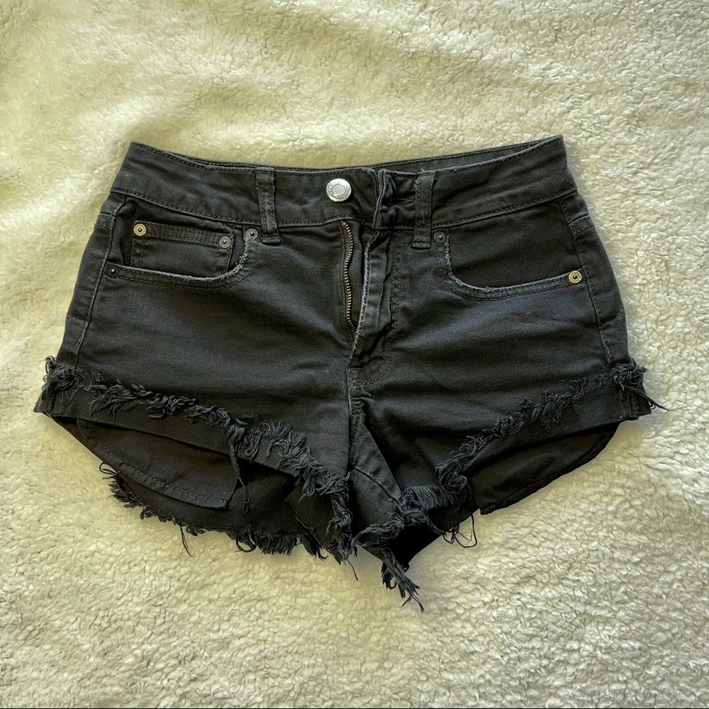 American Eagle Hi-Rise Festival Denim Short
